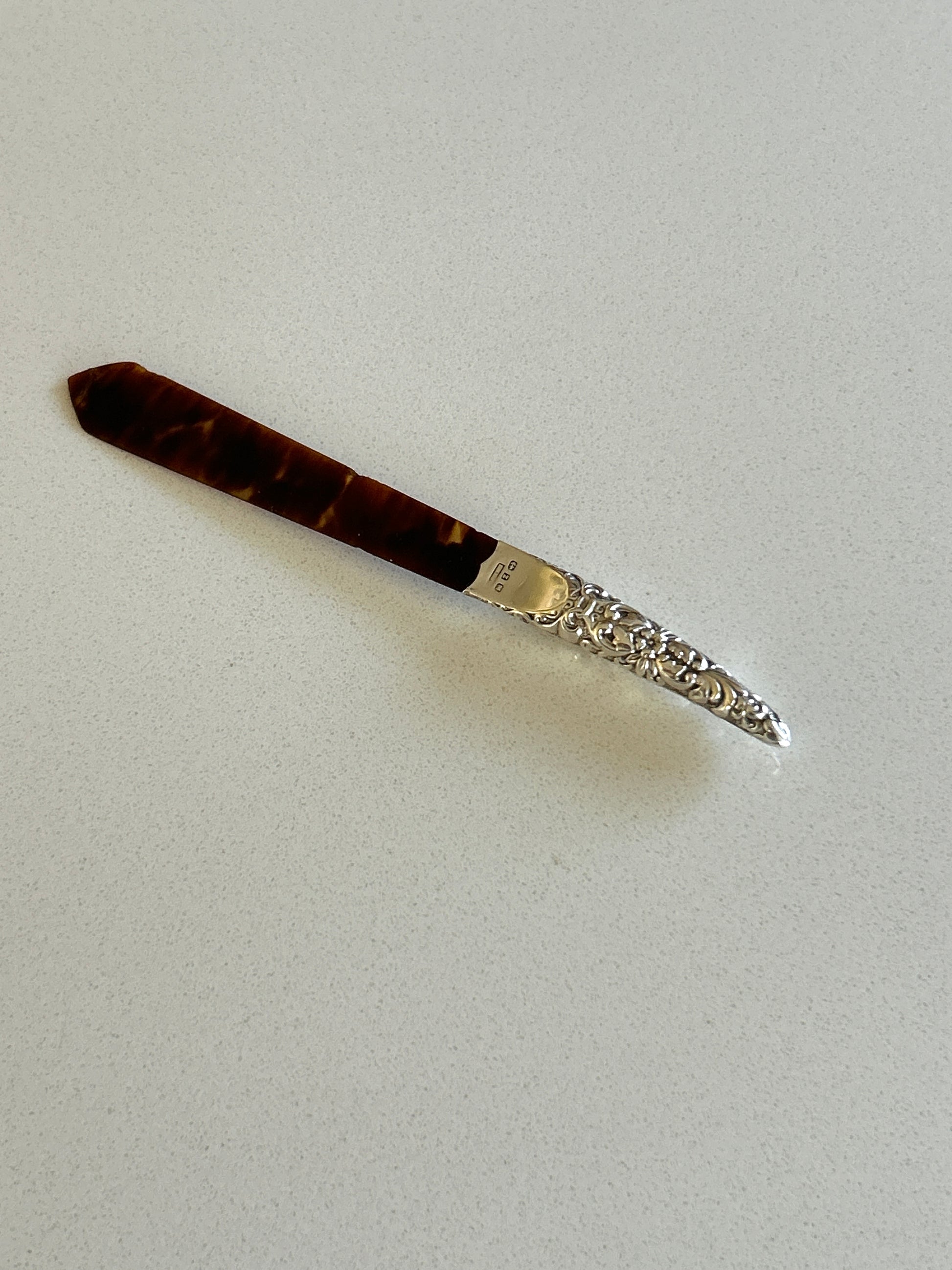STERLING SILVER HANDLED PAGE TURNER BIRMINGHAM 1899