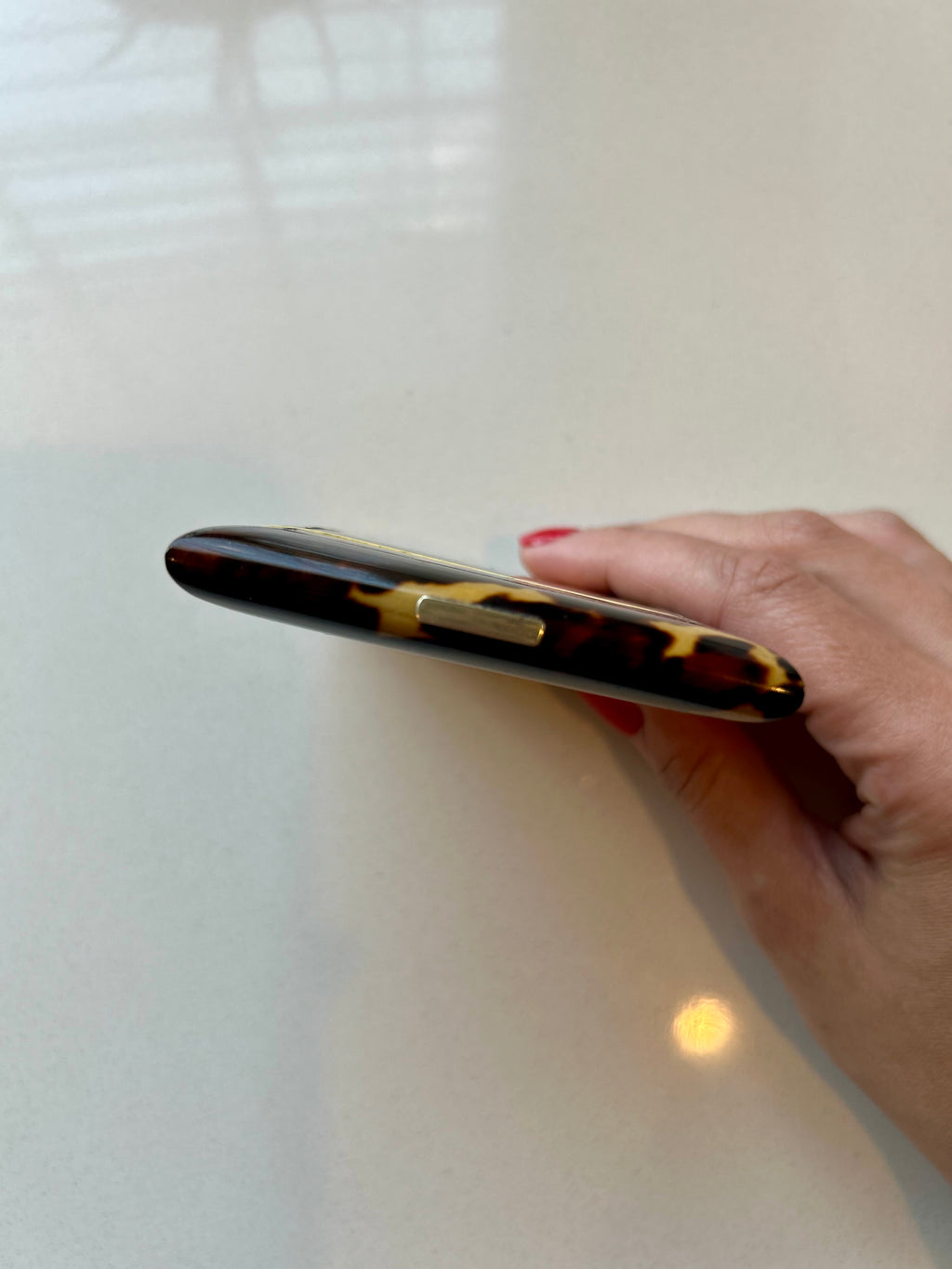 Tortoise Shell Card Case