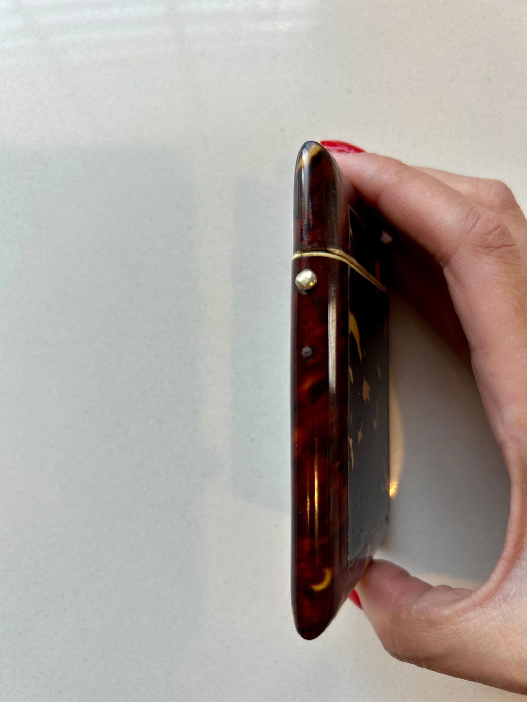 Tortoise Shell Card Case
