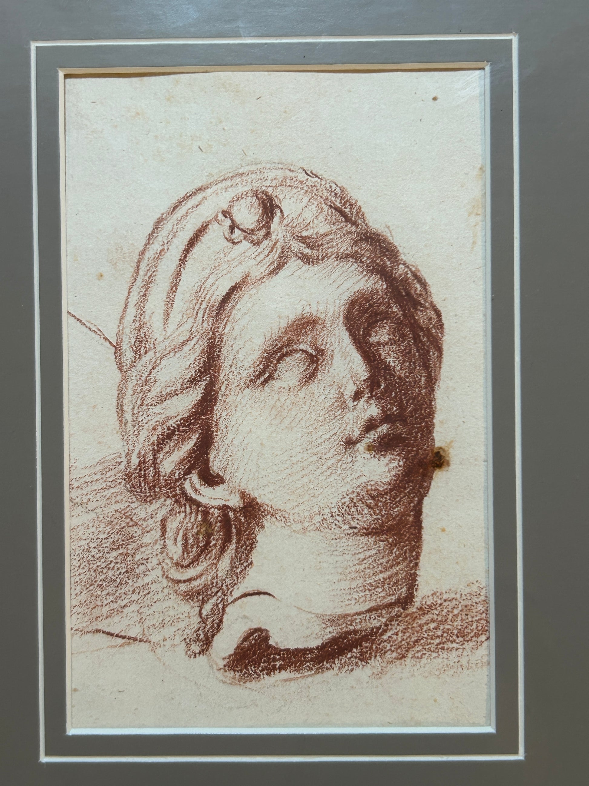 Collection of 18th Century Red Chalk Neoclassical Figure Studies
