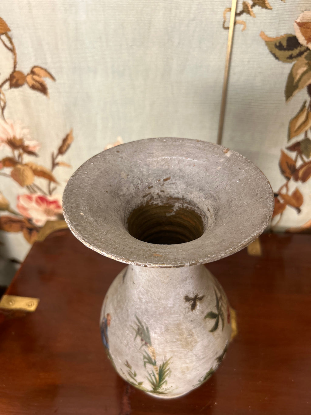 Hand Painted Earthenware Vase