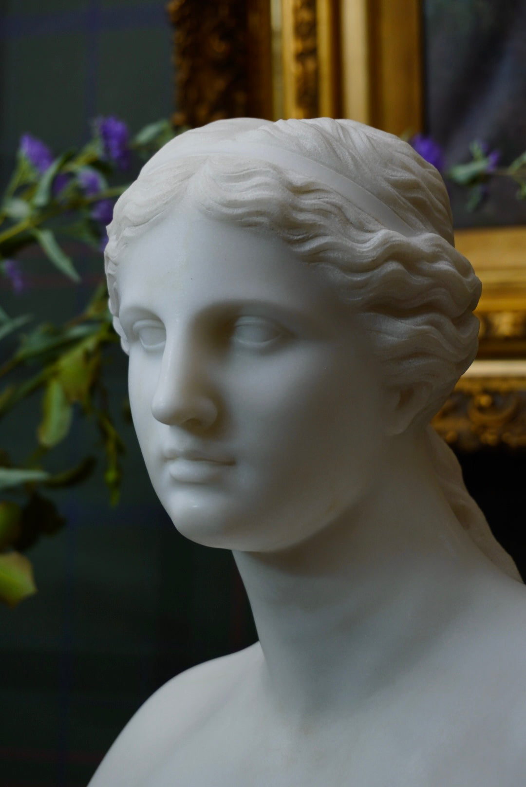 Large Marble Bust of Venus de Milo