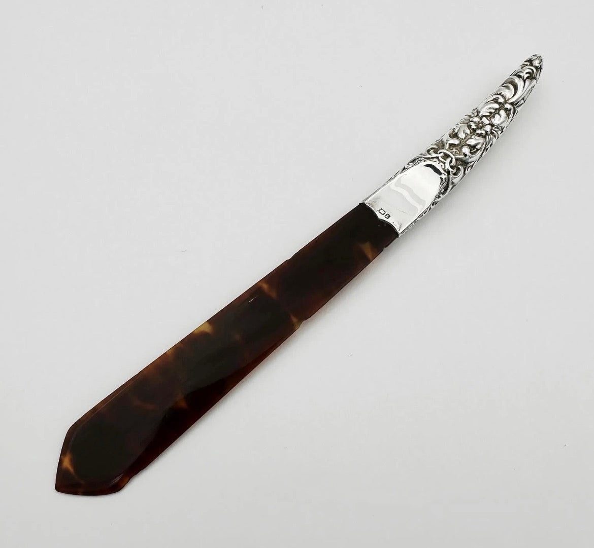 STERLING SILVER HANDLED PAGE TURNER BIRMINGHAM 1899
