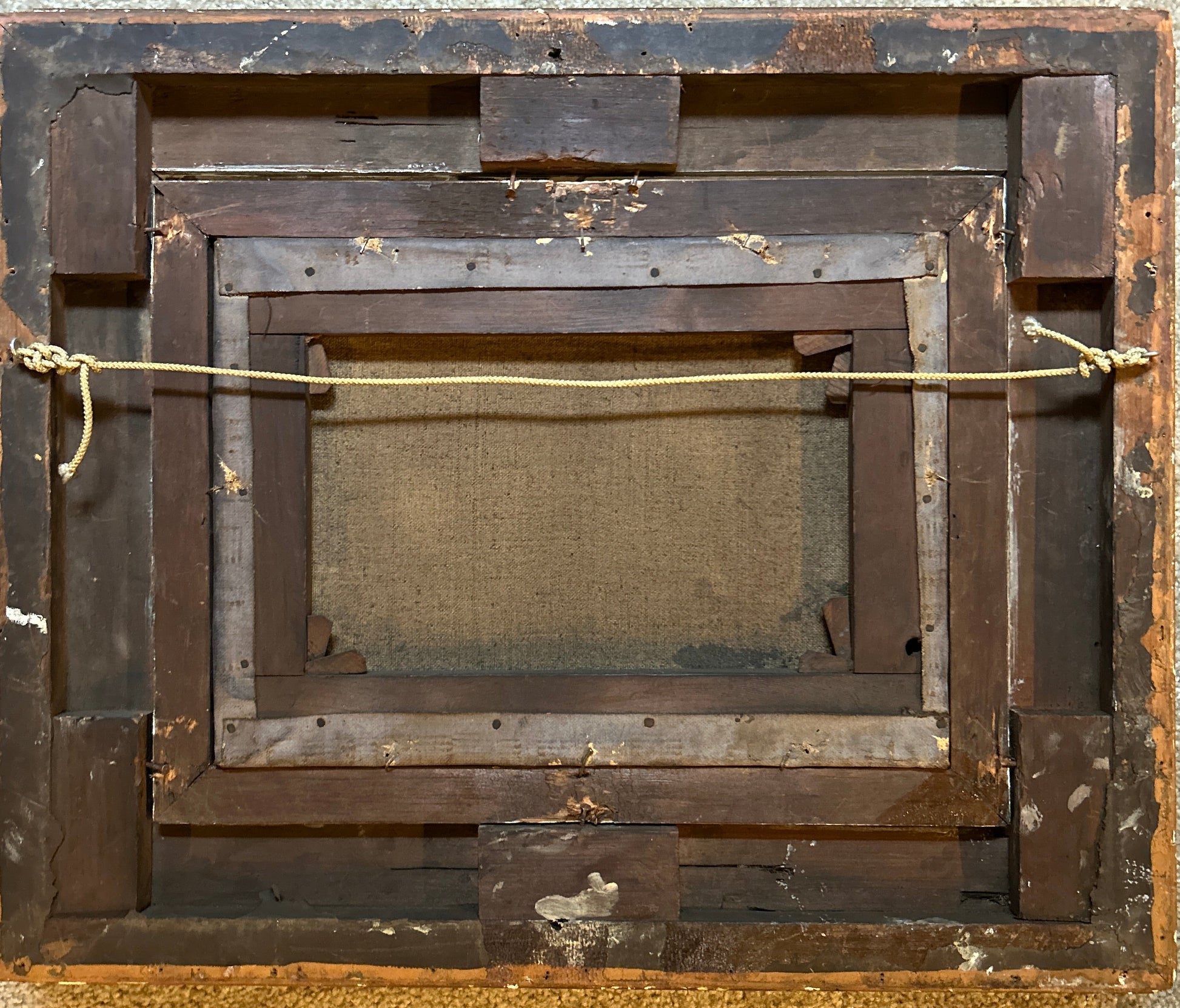 19th Century Continental Still Life Oil Painting in Gilt Frame