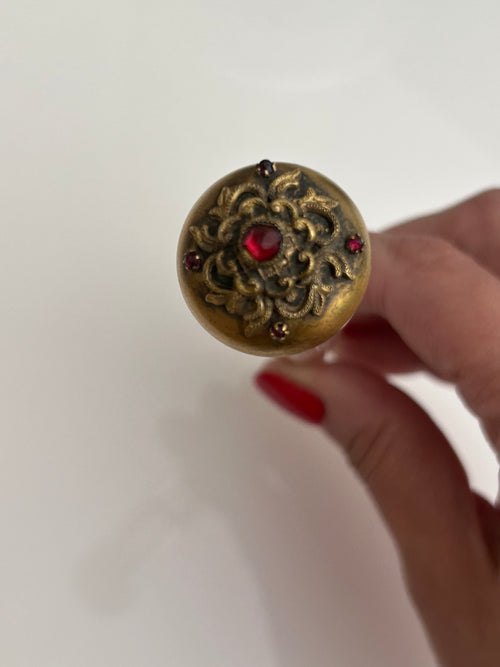 Antique French Jeweled Scent Bottle