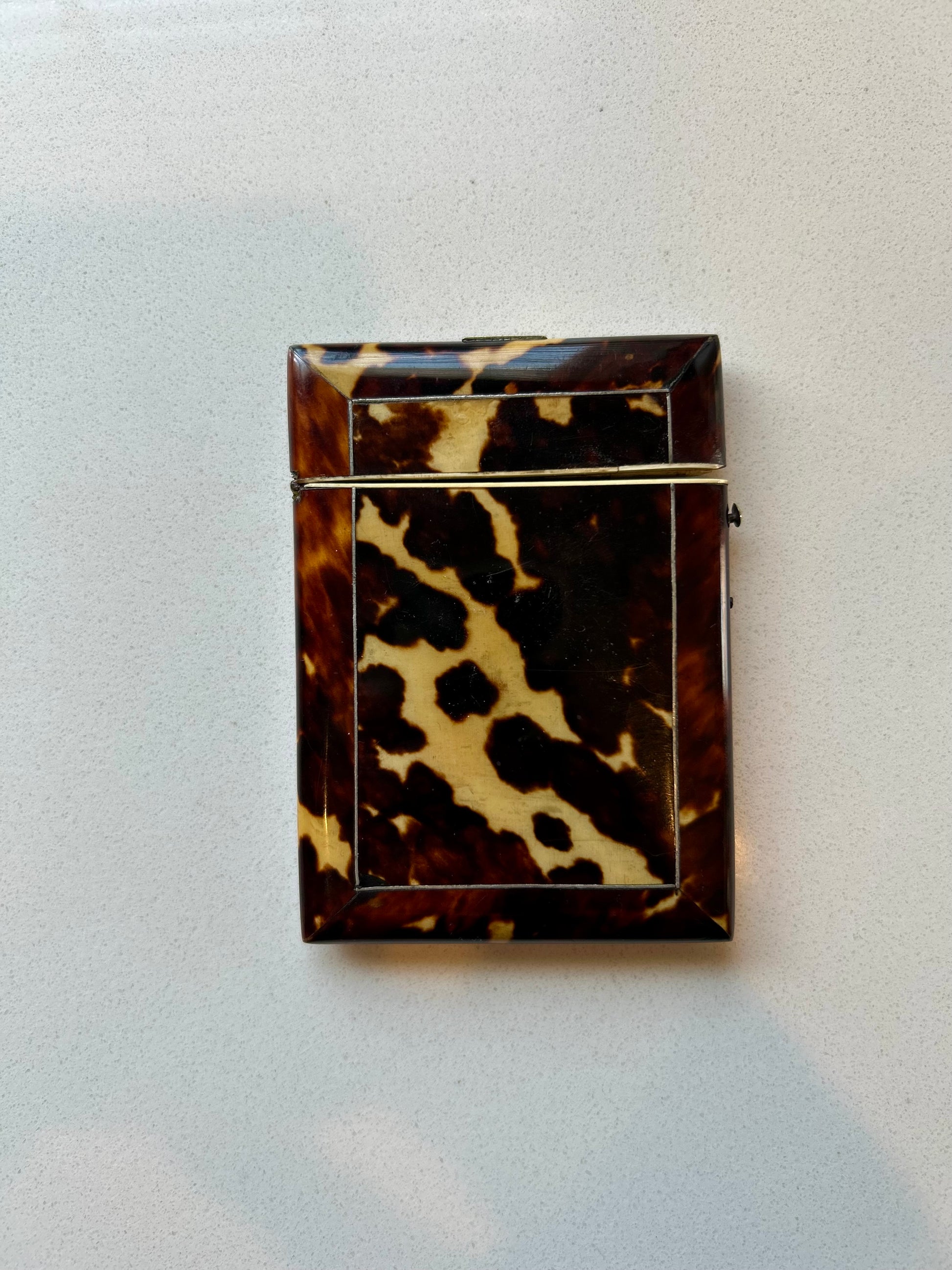 Tortoise Shell Card Case