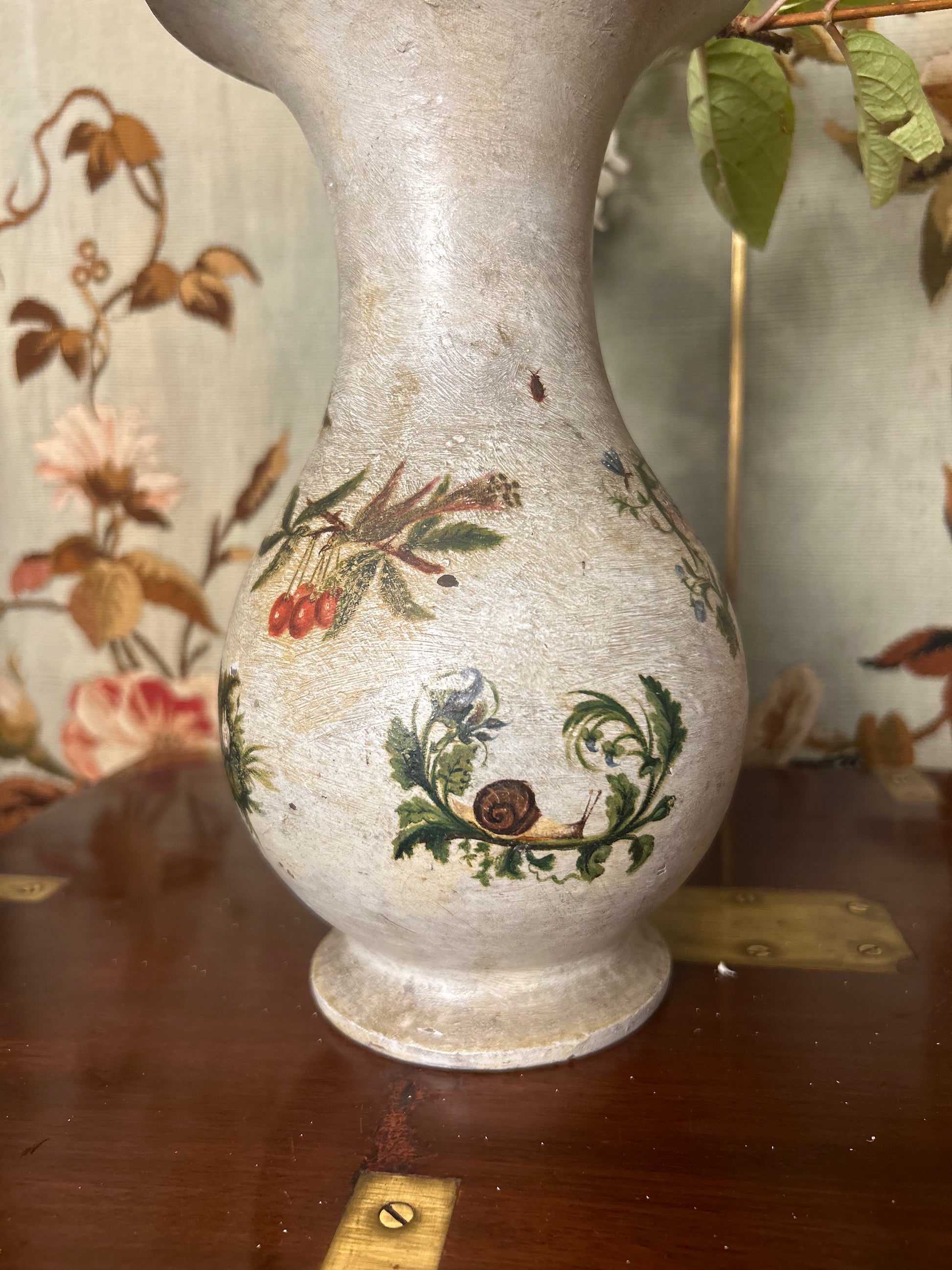 Hand Painted Earthenware Vase