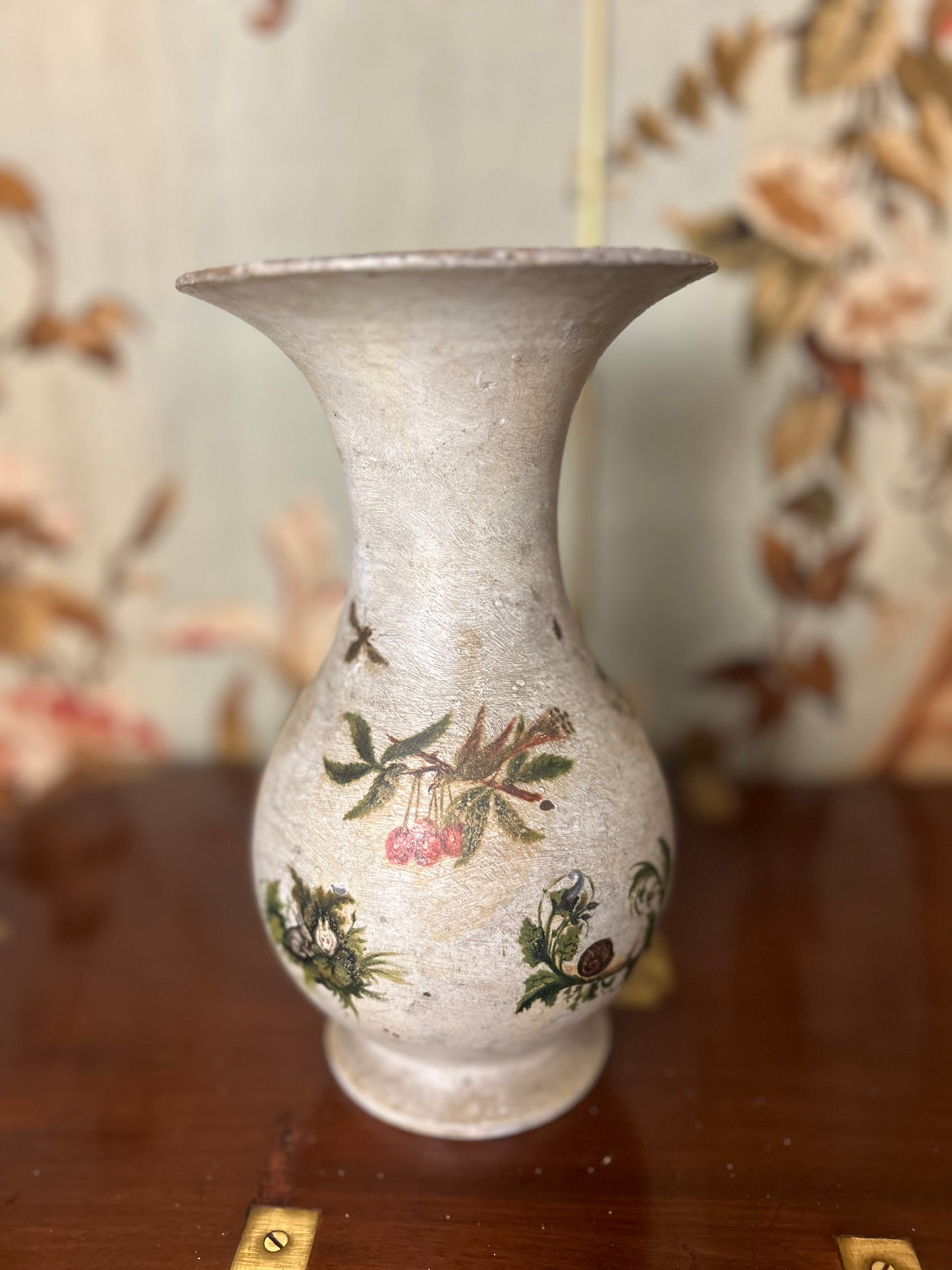 Hand Painted Earthenware Vase