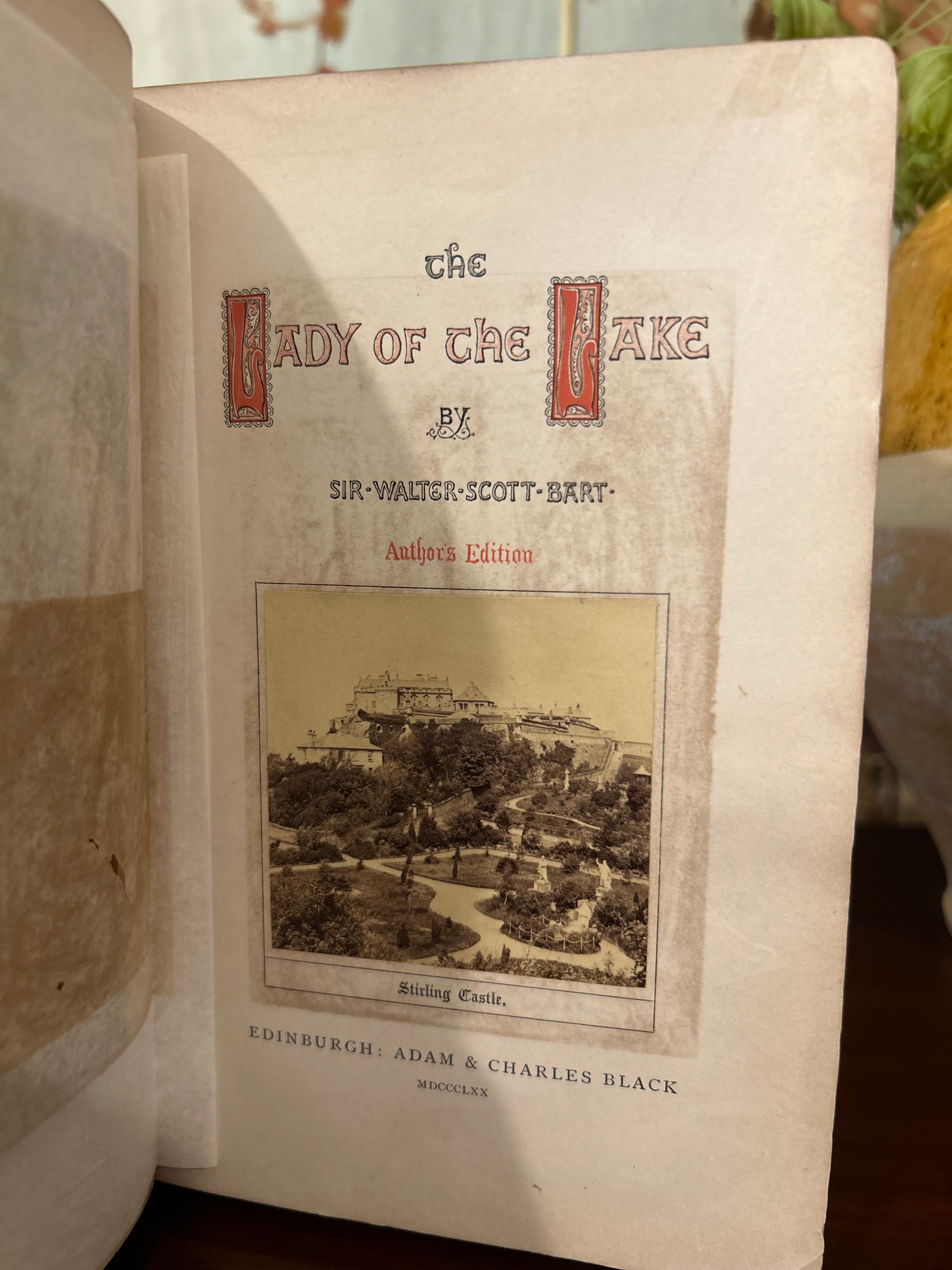 Lady of the Lake Book