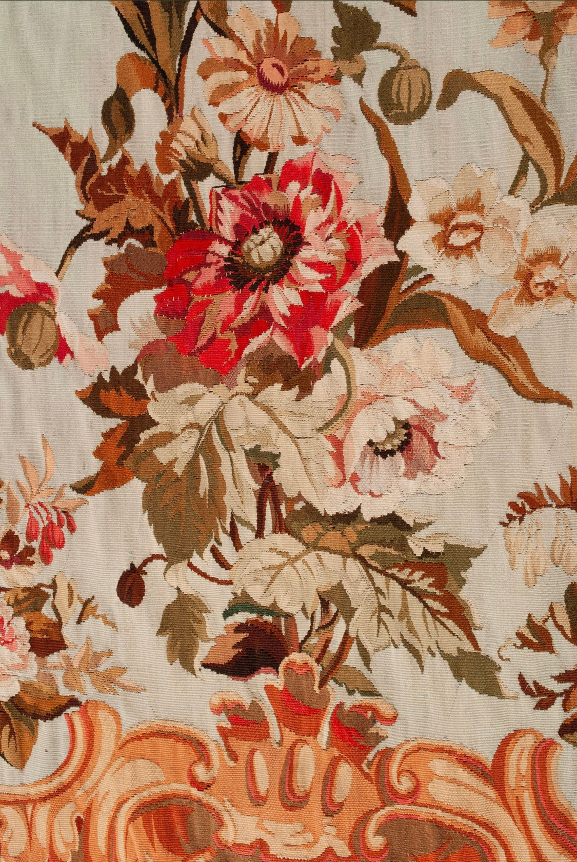 Floral tapestry