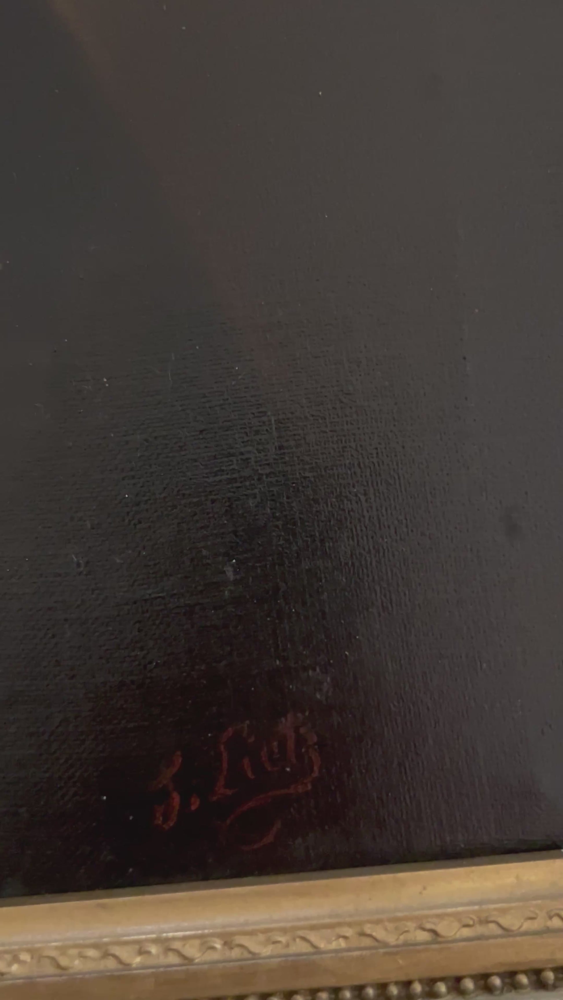 19th Century Oil Painting of Ludwig Van Beethoven